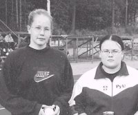 Sek� Helena Puhakalle ett� Reetta Laitiselle maaottelut ovat tuttuja.